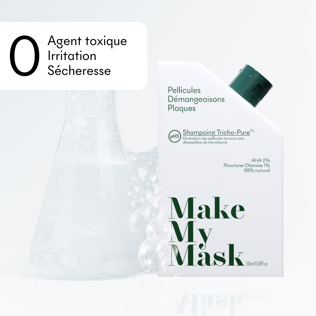 Shampoing anti-pelliculaire naturel