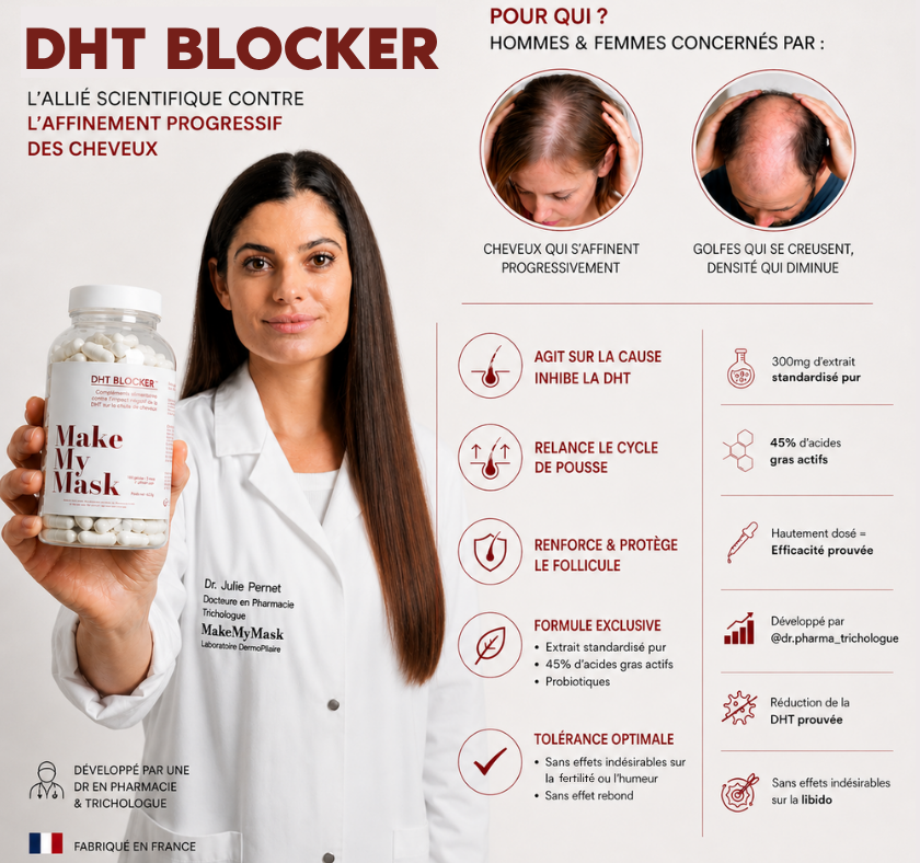 DHT Blocker Anti-Chute Hormonale 3 MOIS