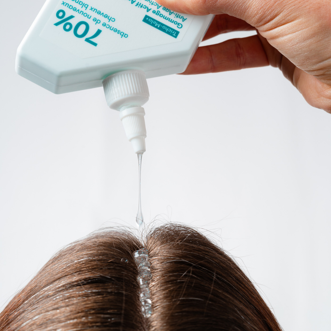 Gommage Actif Anti-Âge - cheveux blancs & colorés