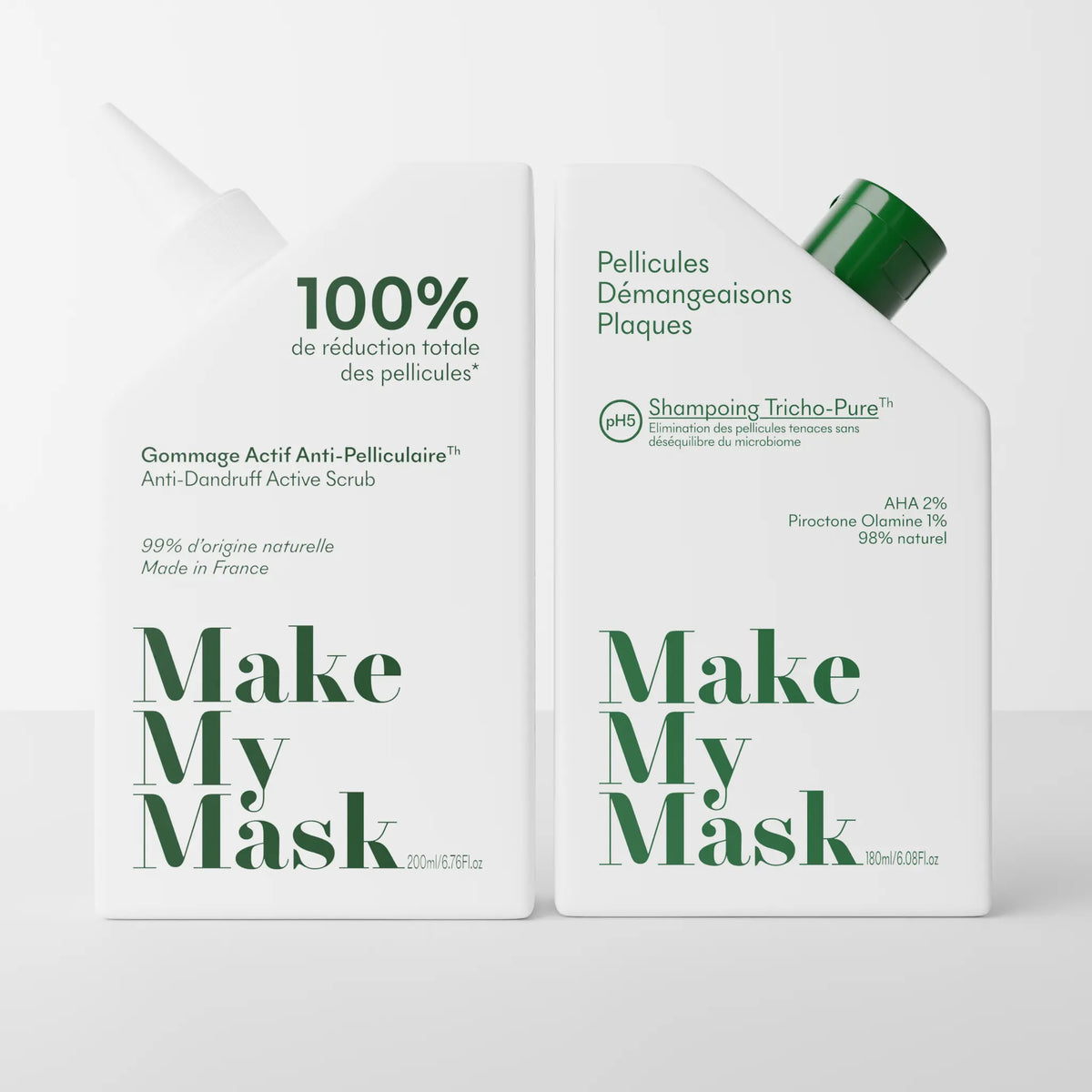 [Bundle] Duo Gommage Actif + Shampoing Anti-Pelliculaire