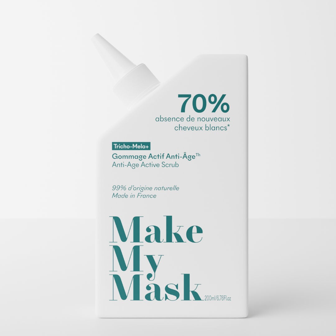 Gommage Actif Anti-Âge - cheveux blancs & colorés