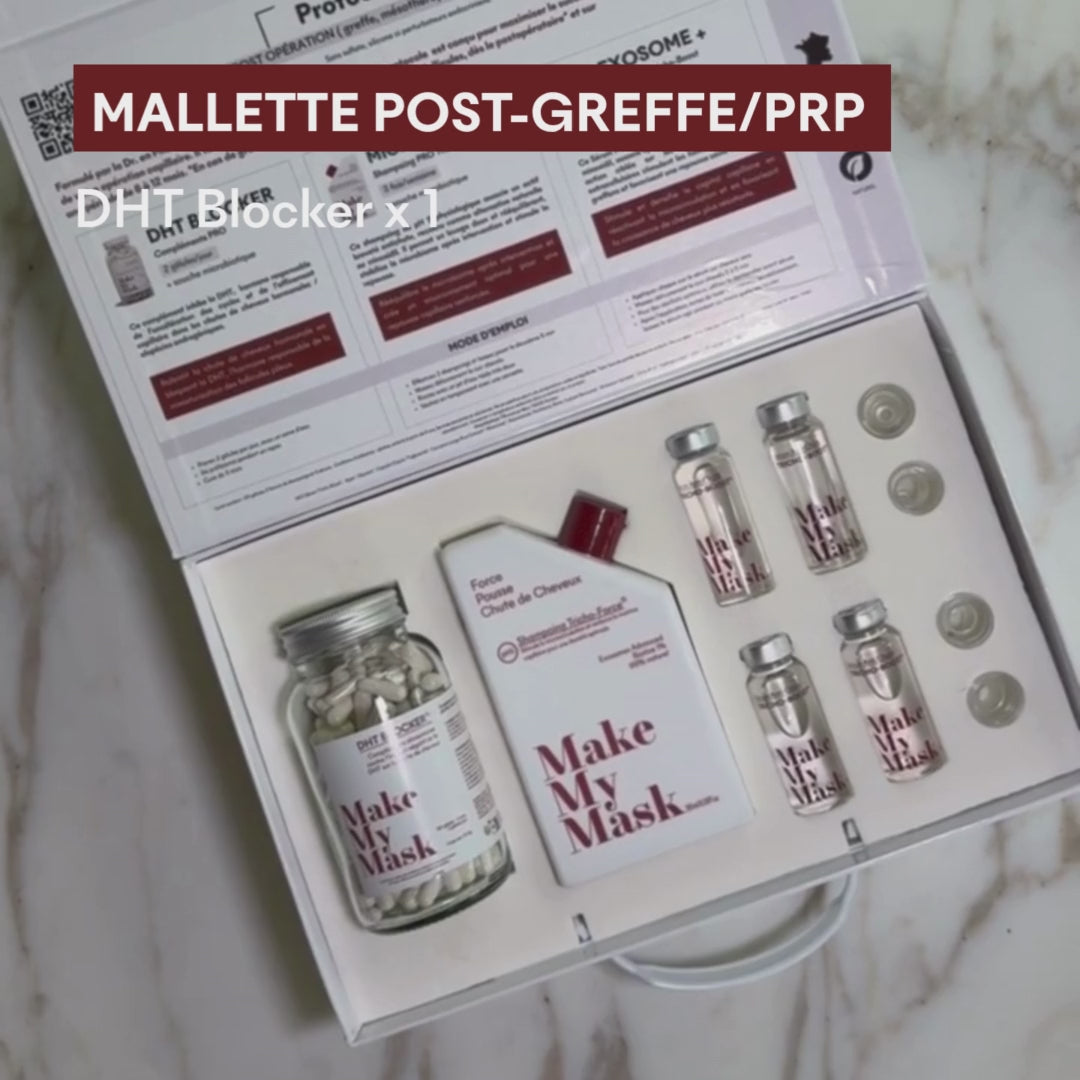 Mallette Post-Greffe capillaire/PRP