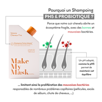 Shampoing cheveux fins Tricho-Volume pH5